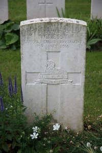 Gordon Dump Cemetery Ovillers-La Boisselle - Cressy, J