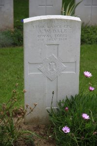 Gordon Dump Cemetery Ovillers-La Boisselle - Dale, A W