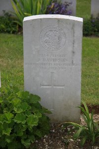 Gordon Dump Cemetery Ovillers-La Boisselle - Davidson, James