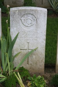 Gordon Dump Cemetery Ovillers-La Boisselle - Davis, T