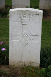 Gordon Dump Cemetery Ovillers-La Boisselle - Elder, Alexander