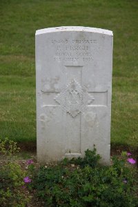 Gordon Dump Cemetery Ovillers-La Boisselle - Fergie, P