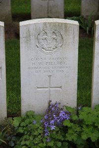 Gordon Dump Cemetery Ovillers-La Boisselle - Fielding, H W