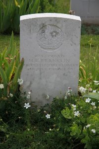 Gordon Dump Cemetery Ovillers-La Boisselle - Franklin, H E