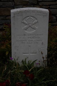 Gordon Dump Cemetery Ovillers-La Boisselle - Friend, Philip Emlyn