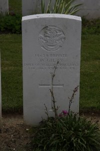 Gordon Dump Cemetery Ovillers-La Boisselle - Gilby, Willie