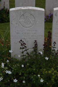 Gordon Dump Cemetery Ovillers-La Boisselle - Graham, J