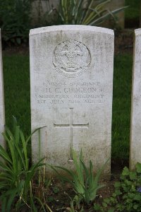 Gordon Dump Cemetery Ovillers-La Boisselle - Gudgeon, H C