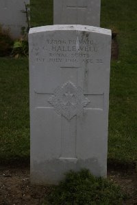 Gordon Dump Cemetery Ovillers-La Boisselle - Hallewell, George