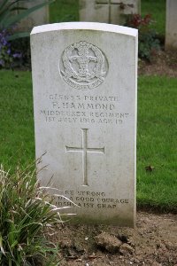 Gordon Dump Cemetery Ovillers-La Boisselle - Hammond, F