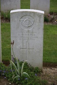 Gordon Dump Cemetery Ovillers-La Boisselle - Harper, E