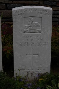 Gordon Dump Cemetery Ovillers-La Boisselle - Hopson, James Moore