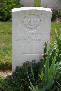 Gordon Dump Cemetery Ovillers-La Boisselle - Horne, A