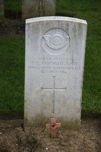 Gordon Dump Cemetery Ovillers-La Boisselle - Houghland, P C