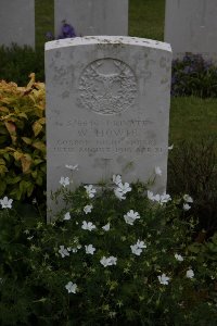 Gordon Dump Cemetery Ovillers-La Boisselle - Howie, W