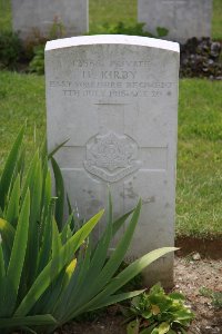 Gordon Dump Cemetery Ovillers-La Boisselle - Kirby, H