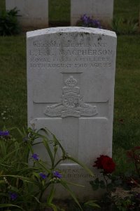 Gordon Dump Cemetery Ovillers-La Boisselle - MacPherson, Ewen Fergus Lord