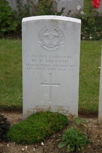 Gordon Dump Cemetery Ovillers-La Boisselle - Martin, William Thomas