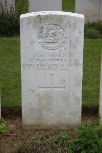 Gordon Dump Cemetery Ovillers-La Boisselle - Maskell, G