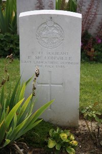 Gordon Dump Cemetery Ovillers-La Boisselle - McConville, E