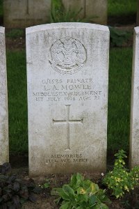 Gordon Dump Cemetery Ovillers-La Boisselle - Mowle, Louis Arthur