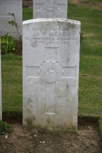 Gordon Dump Cemetery Ovillers-La Boisselle - Neal, J W