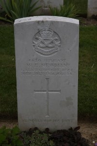 Gordon Dump Cemetery Ovillers-La Boisselle - Newman, W E