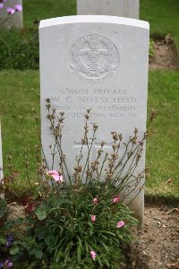 Gordon Dump Cemetery Ovillers-La Boisselle - Notscheid, Walter Charles