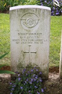 Gordon Dump Cemetery Ovillers-La Boisselle - Oakes, Charles Henry