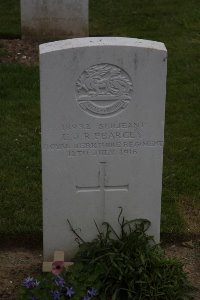 Gordon Dump Cemetery Ovillers-La Boisselle - Pearcey, E J R