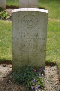 Gordon Dump Cemetery Ovillers-La Boisselle - Pridmore, W