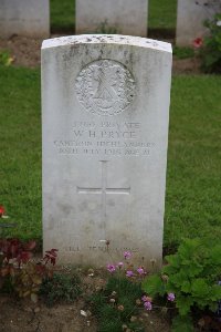 Gordon Dump Cemetery Ovillers-La Boisselle - Pryce, William Henry