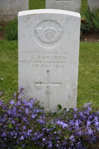 Gordon Dump Cemetery Ovillers-La Boisselle - Ramsden, S