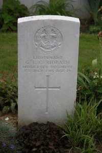 Gordon Dump Cemetery Ovillers-La Boisselle - Ridpath, Geoffrey Lionel Chevalier