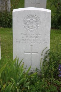 Gordon Dump Cemetery Ovillers-La Boisselle - Rumsby, A