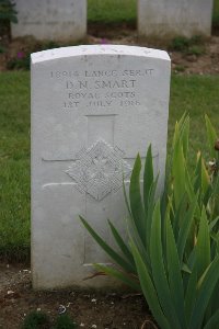 Gordon Dump Cemetery Ovillers-La Boisselle - Smart, D N