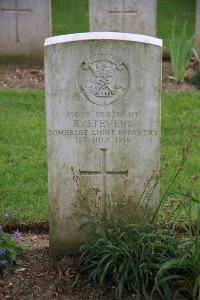 Gordon Dump Cemetery Ovillers-La Boisselle - Stevens, R