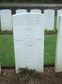 Gordon Dump Cemetery Ovillers-La Boisselle - Trueman, C W