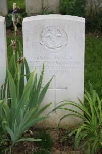 Gordon Dump Cemetery Ovillers-La Boisselle - Thorogood, A V