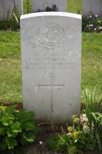 Gordon Dump Cemetery Ovillers-La Boisselle - Turner, W