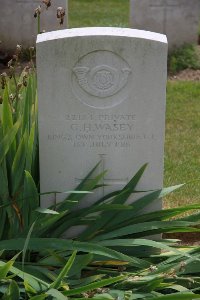 Gordon Dump Cemetery Ovillers-La Boisselle - Wasey, G H