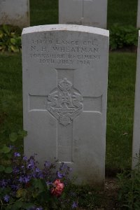 Gordon Dump Cemetery Ovillers-La Boisselle - Wheatman, N H