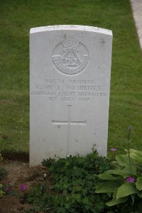 Gordon Dump Cemetery Ovillers-La Boisselle - Whinney, G W J