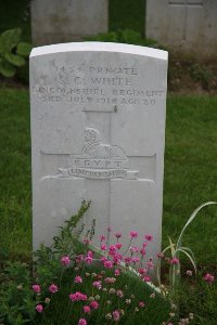 Gordon Dump Cemetery Ovillers-La Boisselle - White, Sydney Crampton