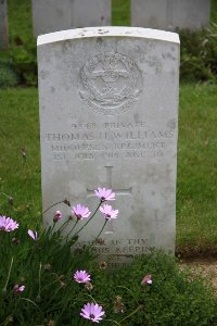 Gordon Dump Cemetery Ovillers-La Boisselle - Williams, Thomas Henry