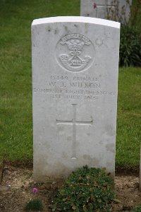 Gordon Dump Cemetery Ovillers-La Boisselle - Wilson, W J