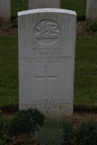 Gordon Dump Cemetery Ovillers-La Boisselle - Worsley, James