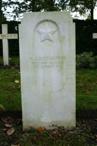 Mons (Bergen) Communal Cemetery - Abdulkurin, A