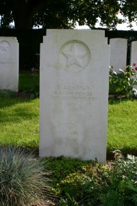 Mons (Bergen) Communal Cemetery - Achmed, F