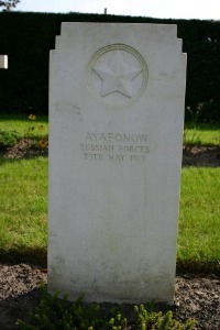 Mons (Bergen) Communal Cemetery - Ayafonow, 0